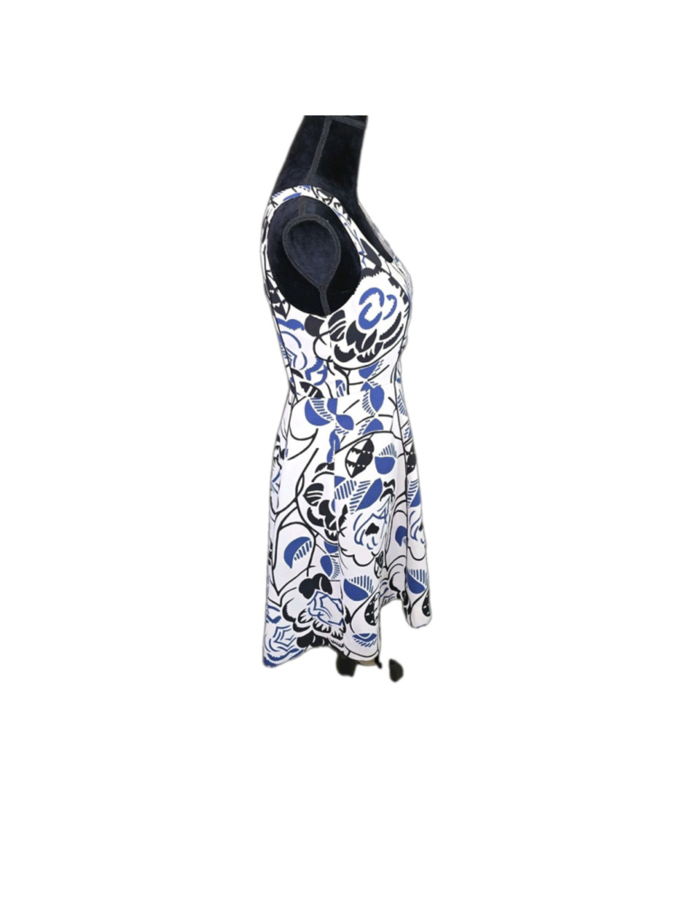 Anthropologie Vanessa Virginia Fit & Flare Spring Wedding Guest Dress Size 4 - Picture 3 of 10